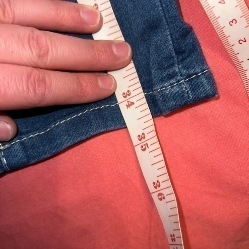 high waisted blue Wallflower Jean size 3 - Picture 6 of 7